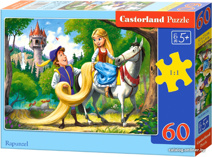 

Пазл Castorland Рапунцель B-066124 (60 эл)