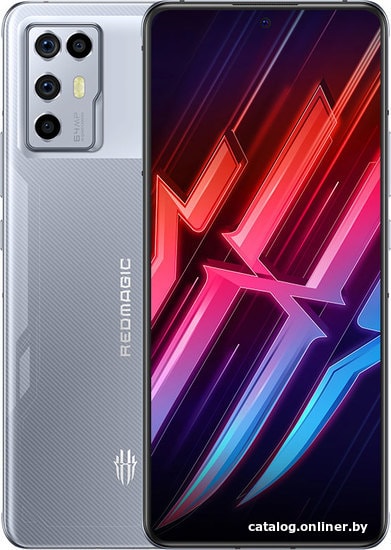 

Смартфон Nubia Red Magic 6R 12GB/128GB (серебристый)