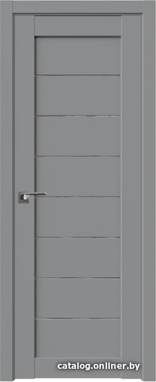 

Межкомнатная дверь ProfilDoors 71U 80x200 (манхэттен, стекло дождь белый)