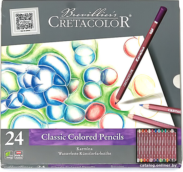 

Набор цветных карандашей Cretacolor Karmina C270 24 (24 цв)