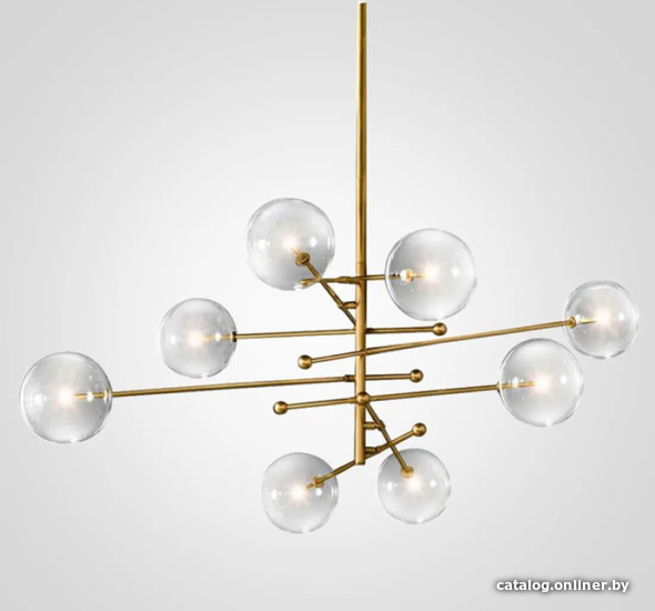

Подвесная люстра ImperiumLoft Globe Mobile 8 KG0835P-8 brass 109507-30
