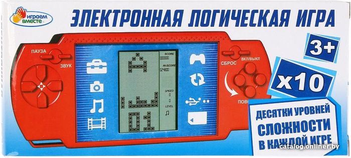 

Развивающая игра Играем вместе Электронная логическая B1472374-R
