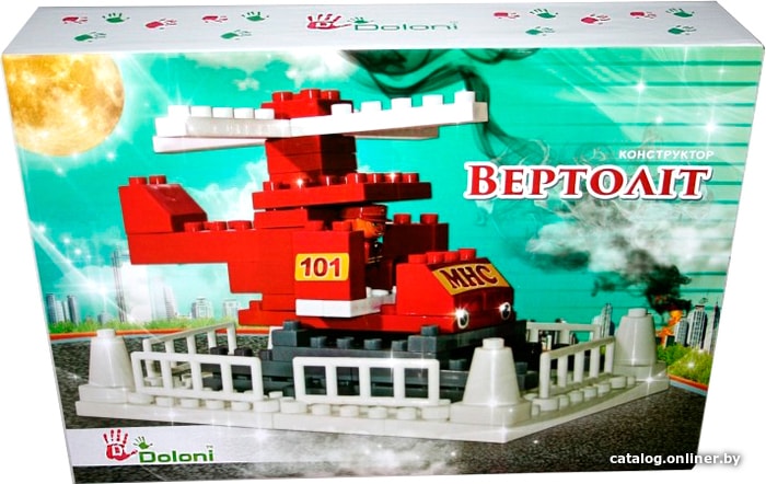 

Конструктор Doloni-Toys 13888/15 Вертолет