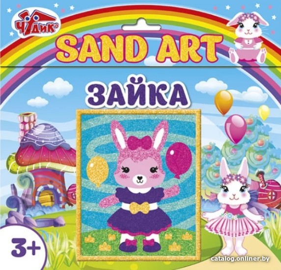 

Набор для создания поделок/игрушек Ranok-Creative Картинка из песка. Зайка 12100463Р