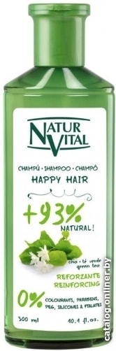 

Шампунь Natur Vital Happy Hair Reinforcing Shampoo 300 мл