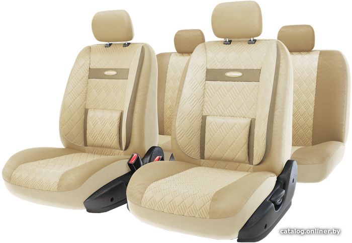 

Комплект чехлов для сидений Autoprofi Comfort COM-1105GP (светло-бежевый)