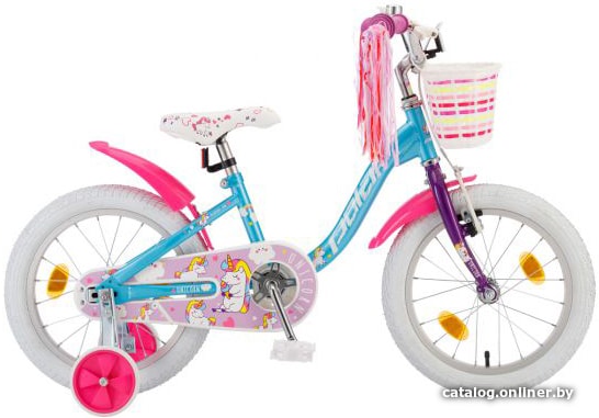 

Детский велосипед Polar Junior 16 2021 (единорог)