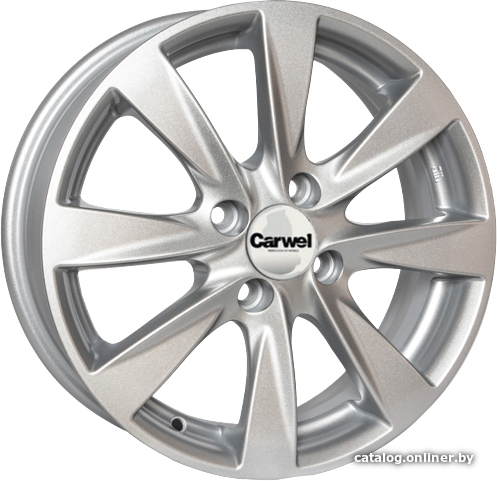 

Литые диски Carwel Сатурн 15x6" 5x100мм DIA 57.1мм ET 40мм SLP