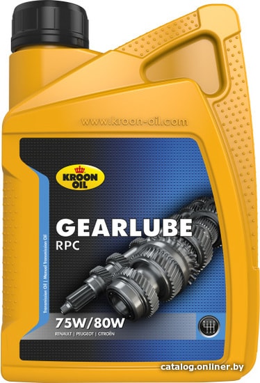 

Трансмиссионное масло Kroon Oil Gearlube RPC 75W/80W 1л