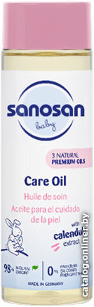 

Косметическое масло детское Sanosan С обогащенной формулой 200 мл 40891060