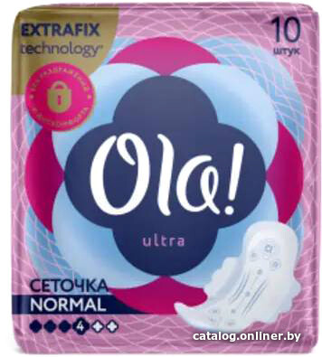

Прокладки гигиенические Ola! Ultra солнечная ромашка, бархатистая сеточка (10 шт)