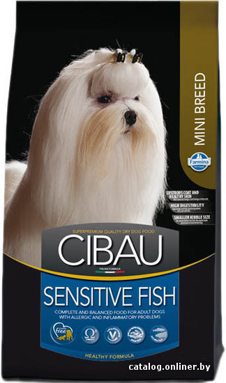 

Сухой корм для собак Cibau Sensitive Fish Mini 0.8 кг