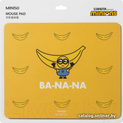 

Коврик для мыши Miniso Minions Collection Square (желтый)