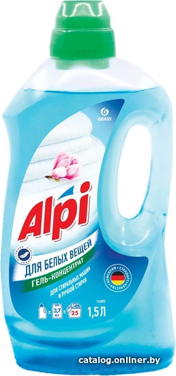 

Гель для стирки Grass Alpi для белых вещей 1.5 л