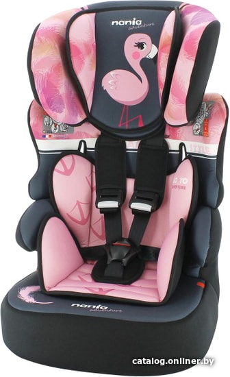 

Детское автокресло Nania Beline SP Animals (flamingo)