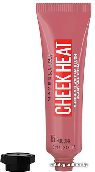 

Жидкие румяна Maybelline Cheek Heat (15 нюдовый) 10 мл
