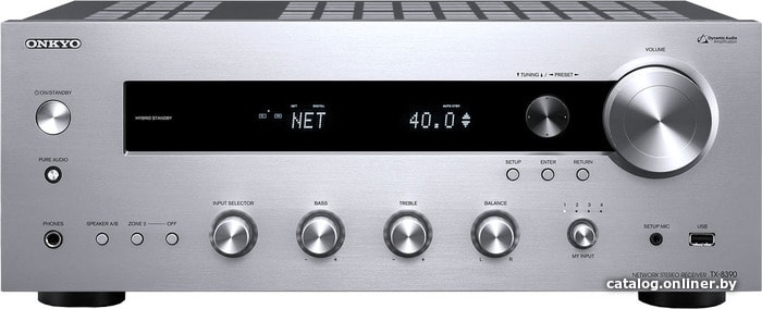 

Стереоресивер Onkyo TX-8390 (серебристый)