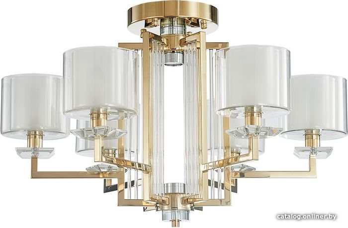 

Люстра средней высоты Newport 4406/C gold