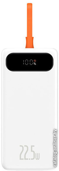 

Внешний аккумулятор Baseus Block Digital Display Fast Charge 20000mAh (белый)