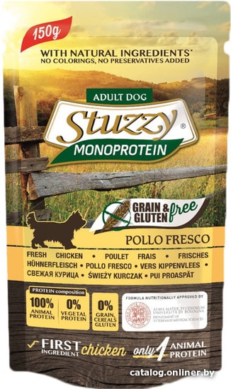 

Пресервы Stuzzy Monoprotein с курицей 0.15 кг
