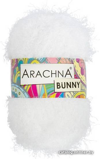 

Набор пряжи для вязания Arachna Bunny 100 г 110 м №53 (2 мотка, белый)