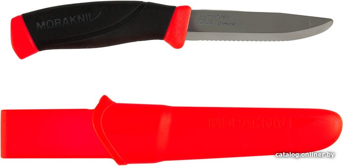 

Нож Morakniv Companion Rescue (черный/красный)