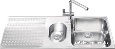

Кухонная мойка Smeg LTS102S-2