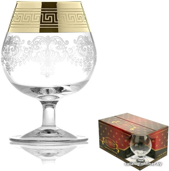 

Набор бокалов для виски Glasstar Барокко 975