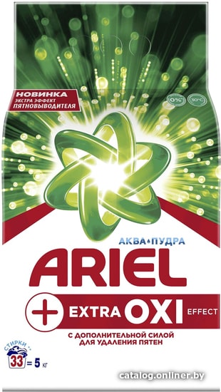 

Стиральный порошок Ariel Extra OXI Effect 5 кг