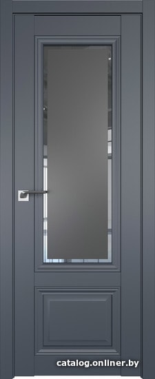 

Межкомнатная дверь ProfilDoors 2.103U 80x200 (антрацит, стекло square графит)