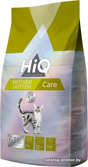 

Сухой корм для кошек HiQ Kitten & Mother Care 18 кг