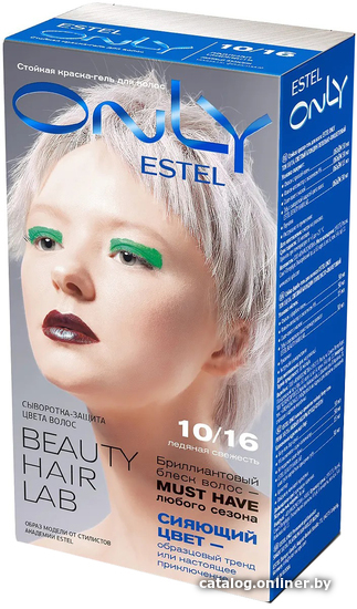 

Гель-краска Estel Only 10/16 светлый блондин пепельно-фиолетовый