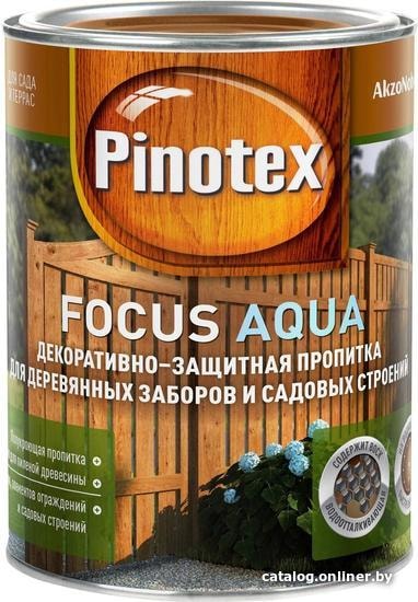 

Пропитка Pinotex Focus Aqua 0.75 л (палисандр)