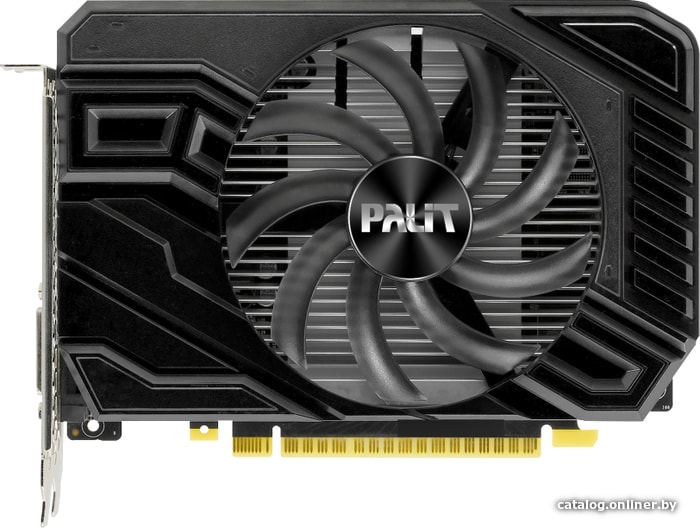 

Видеокарта Palit GeForce GTX 1650 StormX D6 4GB GDDR6 NE61650018G1-166F