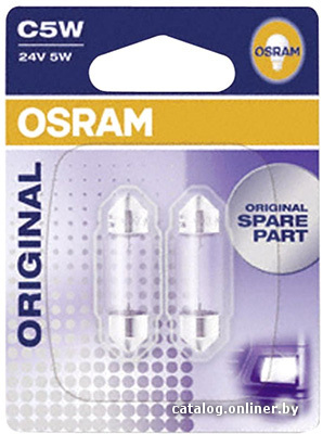 

Галогенная лампа Osram C5W Original Line 2шт [6423-02B]