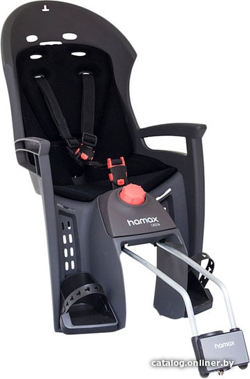 

Детское велокресло Hamax Siesta (grey/black)