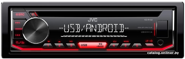 

CD/MP3-магнитола JVC KD-R492