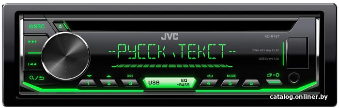 

CD/MP3-магнитола JVC KD-R497