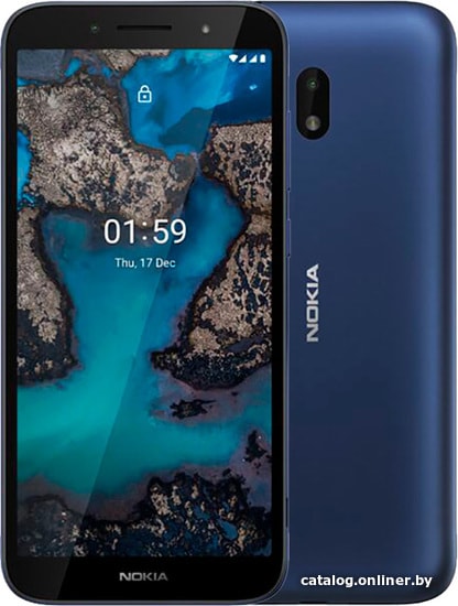 

Смартфон Nokia C1 Plus (синий)