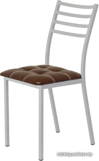 

Стул AMC Comfort 4.52 (кожзам, венге/серебристый)