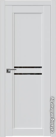 

Межкомнатная дверь ProfilDoors 2.75U 60x200 (аляска, стекло черный триплекс)