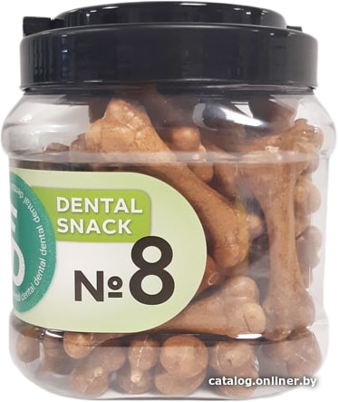 

Лакомство для собак For Dogs Dental Snack Рецепт №8 с мясом оленя S/M 750 г