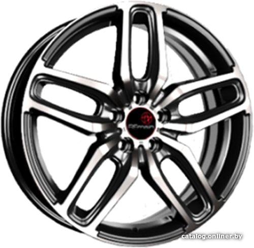 

Литые диски Vector B200 17x6.5" 5x114.3мм DIA 66.1мм ET 45мм Алмаз черный