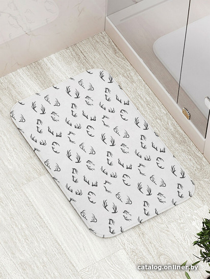 

Коврик для ванной JoyArty Оленьи рога bath_9557