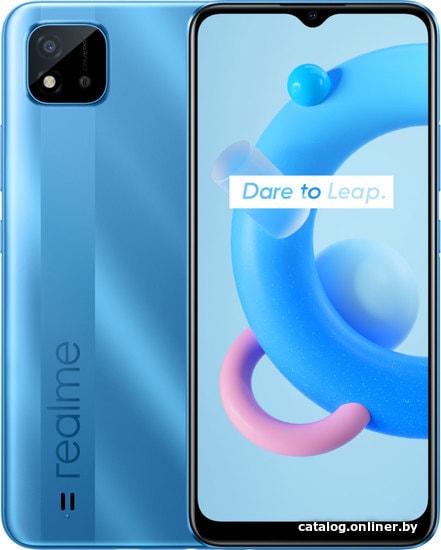 Realme C11 2021 2GB/32GB с NFC (голубой) смартфон купить в Могилеве