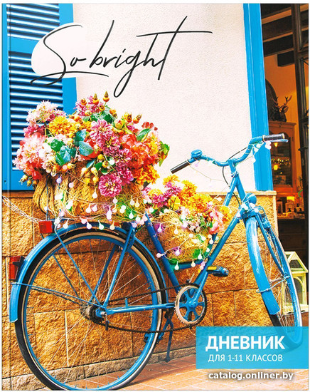 

Дневник Schoolformat Велосипеды с цветами 1-11 класс ДУТ-ВС