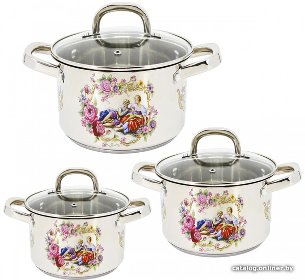 

Набор кастрюль Pomi d'Oro Lovers P640560