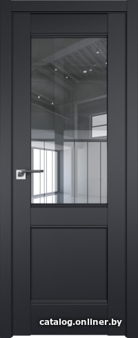 

Межкомнатная дверь ProfilDoors 109U 60x200 (черный матовый, стекло прозрачное)