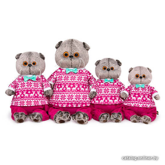 

Классическая игрушка BUDI BASA Collection Басик в зимней пижаме Ks25-220 (25 см)