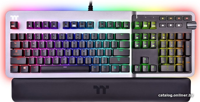 

Клавиатура Thermaltake Argent K5 RGB (Cherry MX Blue)